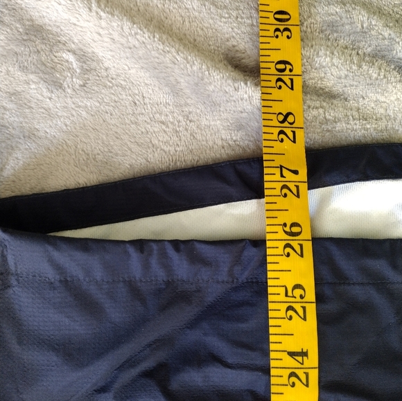 TORY BURCH SPORT Color Block Running Jacket, Cobalt Navy Blue, Size Large - Picture 7 of 7